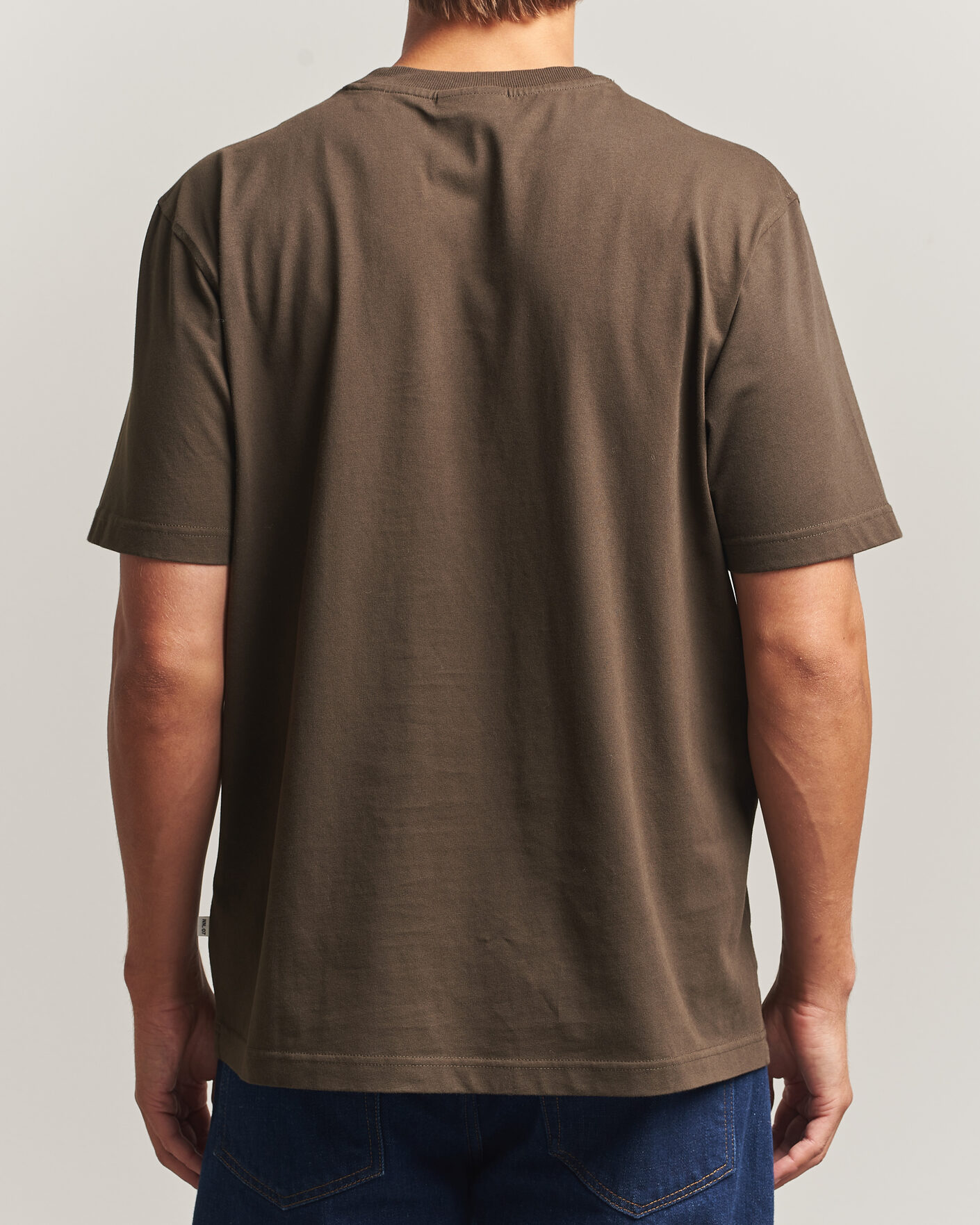 Homme | T-shirts | NN07 | Adam Crew Neck T-Shirt Earthwood