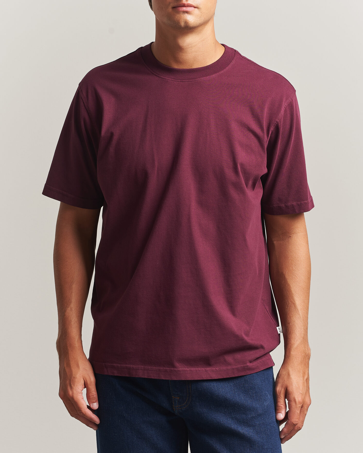 Homme | T-shirts | NN07 | Adam Crew Neck T-Shirt Winetasting