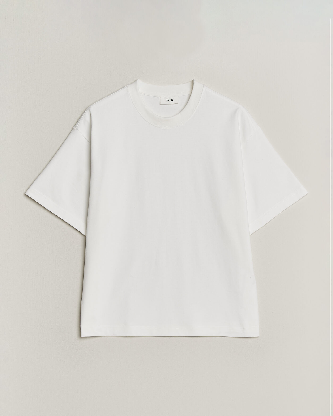 Homme | T-shirts | NN07 | David Heavy Crew Neck T-Shirt White