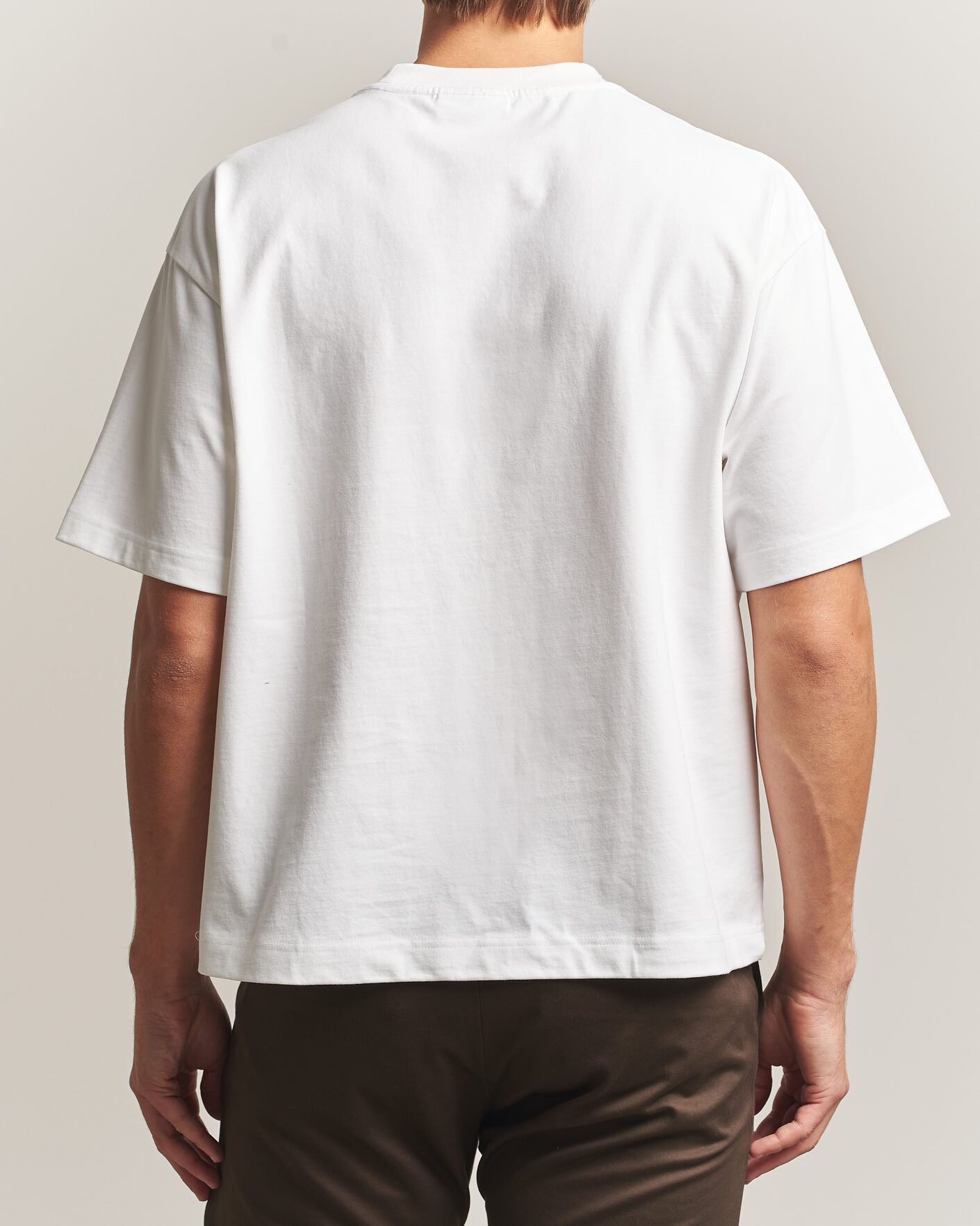 Homme | T-shirts | NN07 | David Heavy Crew Neck T-Shirt White