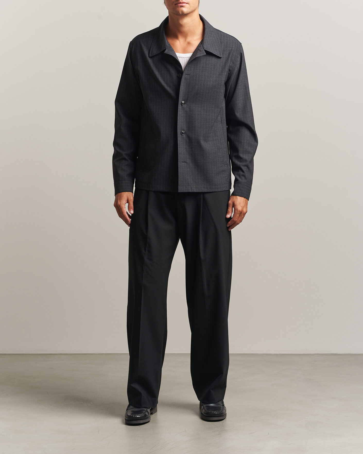 Homme | Pantalons | NN07 | Kay Wool Trousers Black