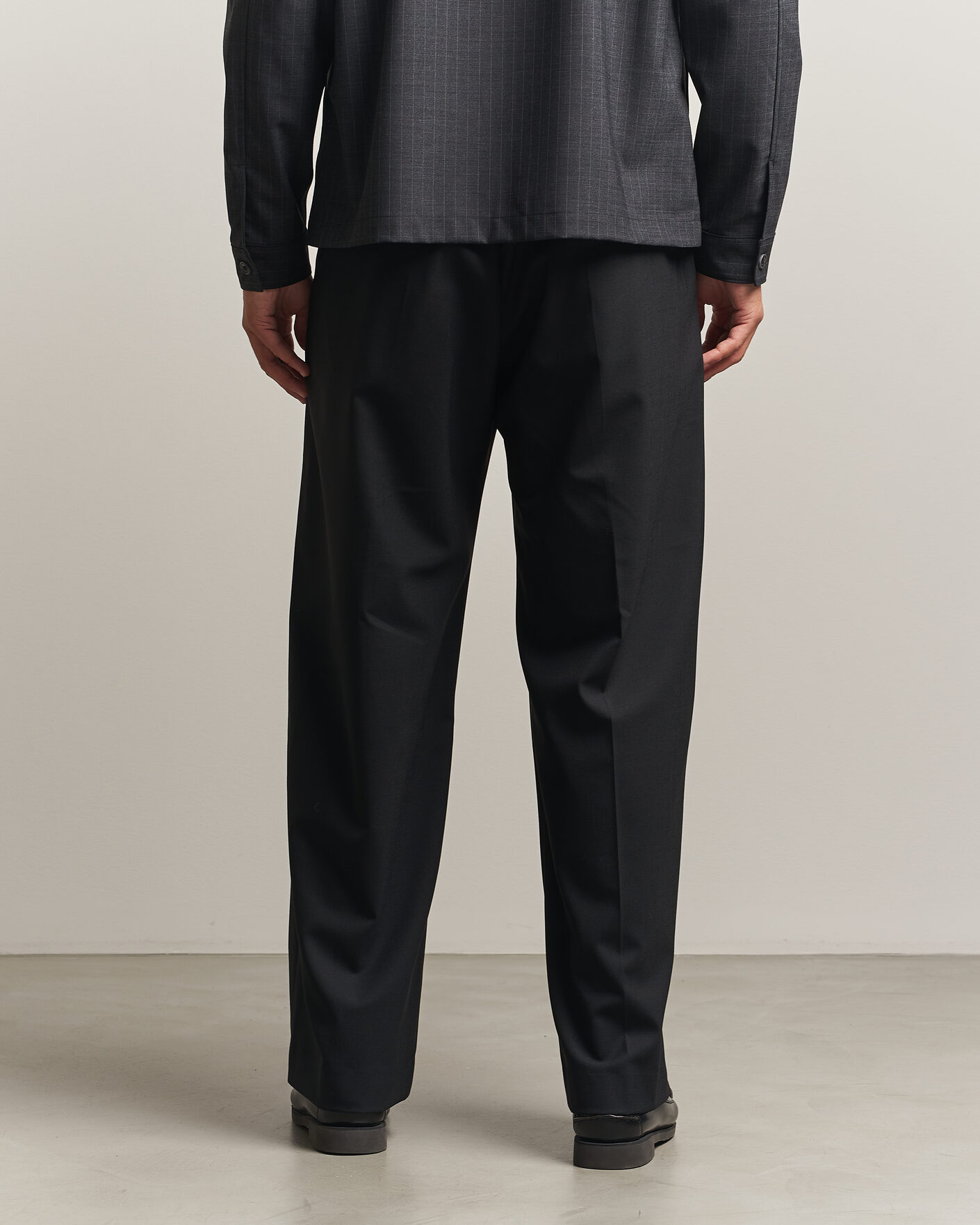 Homme | Pantalons | NN07 | Kay Wool Trousers Black