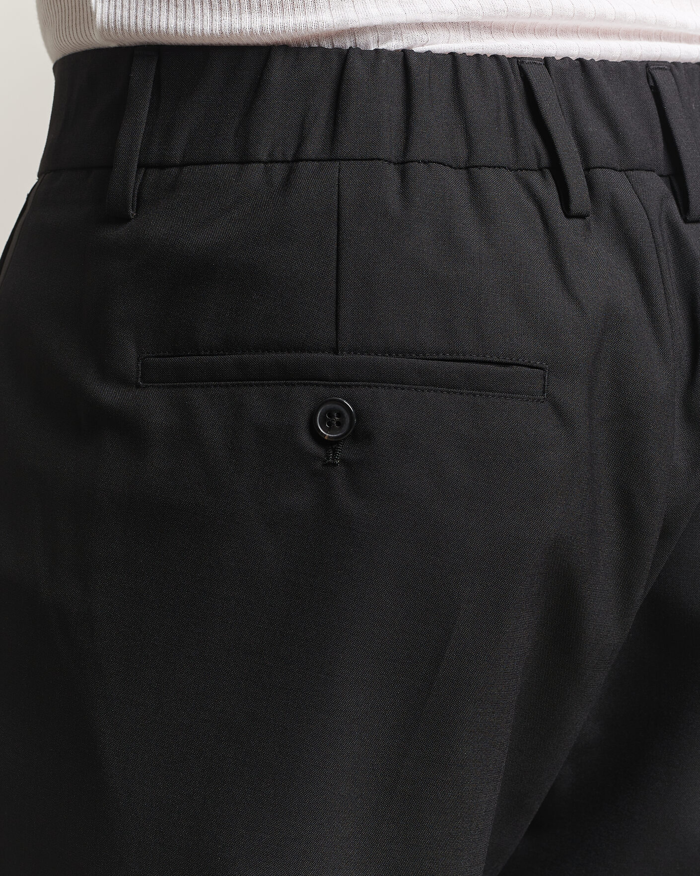 Homme | Pantalons | NN07 | Kay Wool Trousers Black