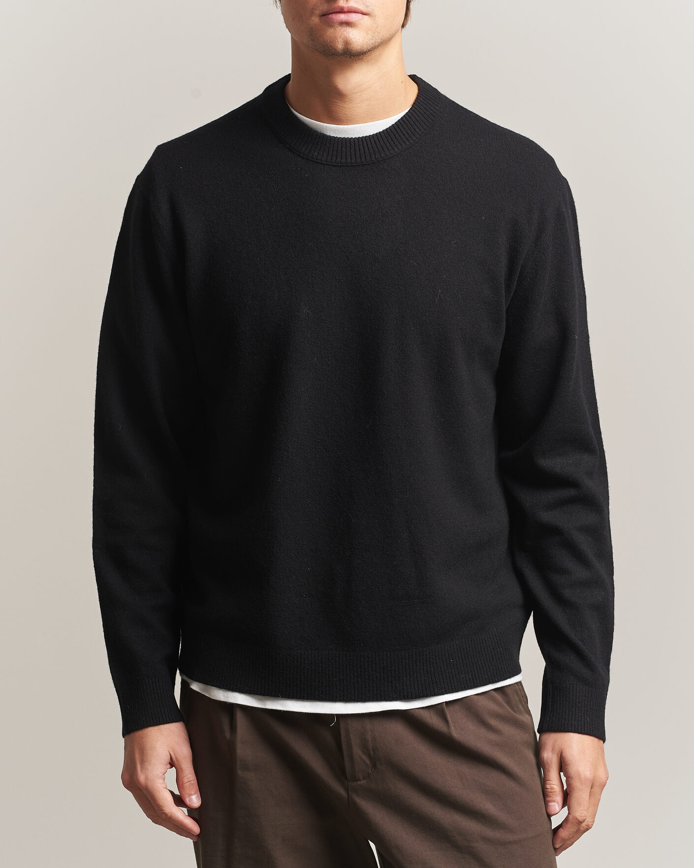 Homme | Pulls Et Tricots | NN07 | Raz Lambswool Knitted Sweater Black