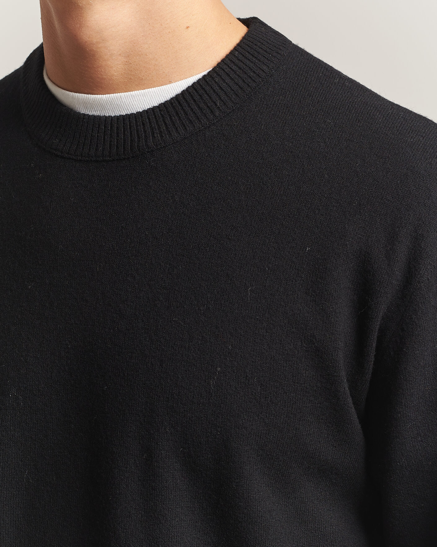 Homme | Pulls Et Tricots | NN07 | Raz Lambswool Knitted Sweater Black