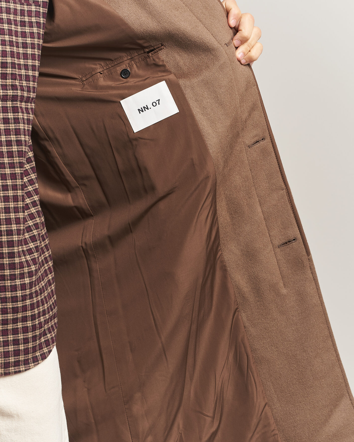 Homme | Manteaux Et Vestes | NN07 | Gibson Wool/Cashmere Coat Desert Clay