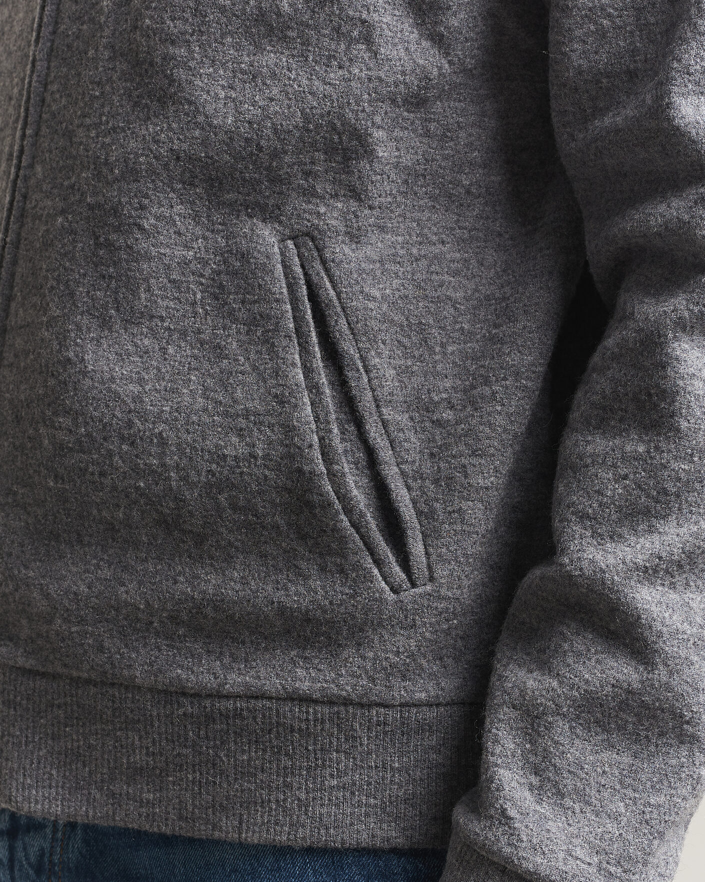 Homme | Pulls Et Tricots | NN07 | Soft Boiled Wool Full Zip Dark Grey Melange