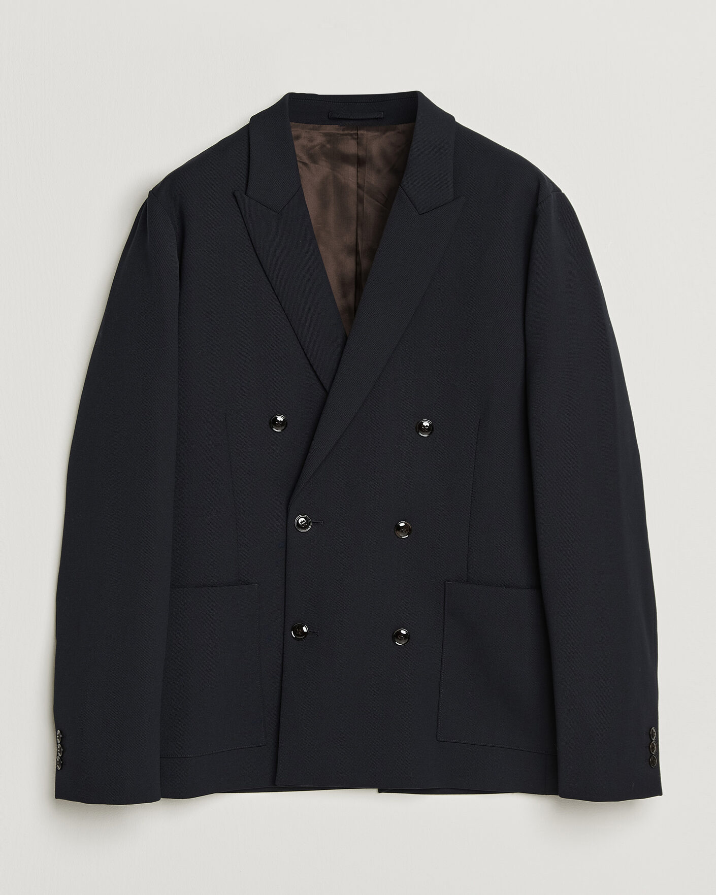 Homme | Blazers | NN07 | Jordin Wool Double Breasted Blazer Deep Navy