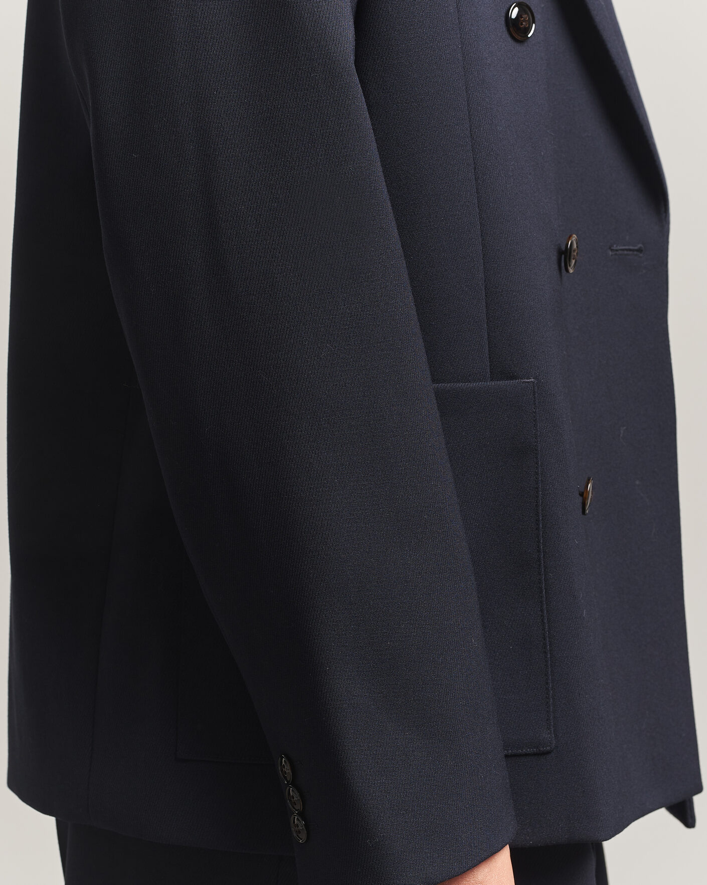 Homme | Blazers | NN07 | Jordin Wool Double Breasted Blazer Deep Navy