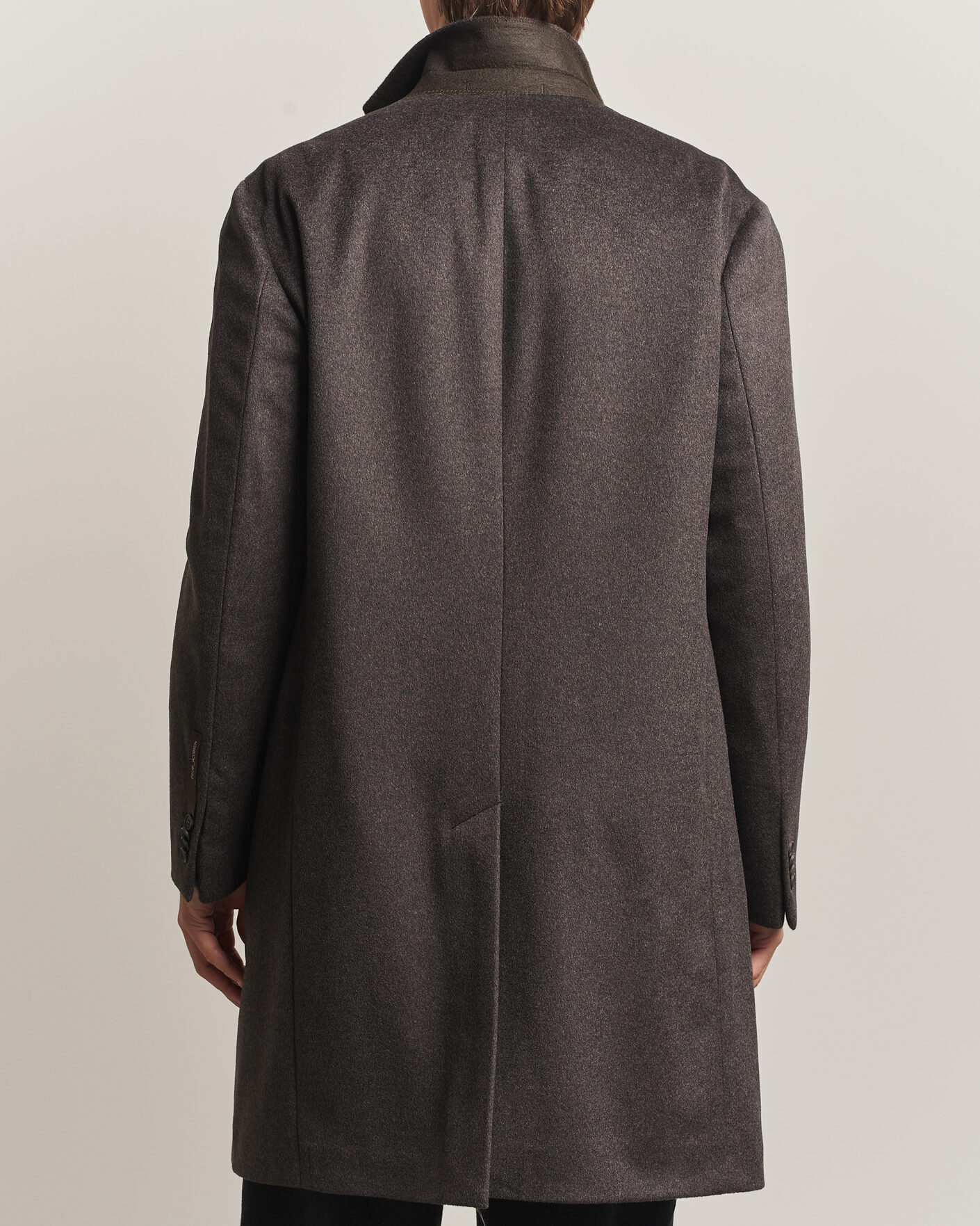 Homme | Manteaux Et Vestes | Oscar Jacobson | Sergio Wool Coat Brown