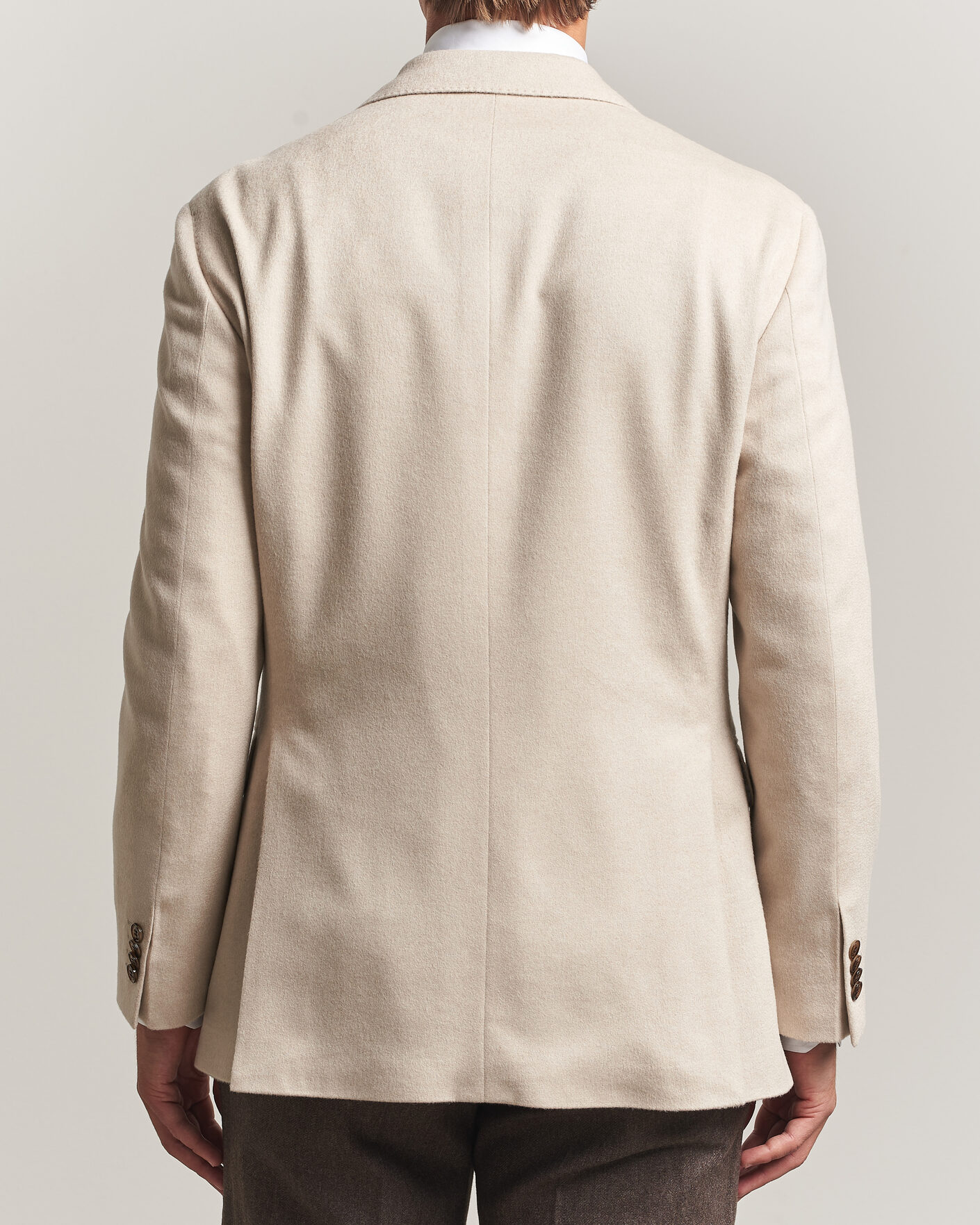 Homme | Blazers | Oscar Jacobson | Richard Wool/Cashmere DB Blazer Creme