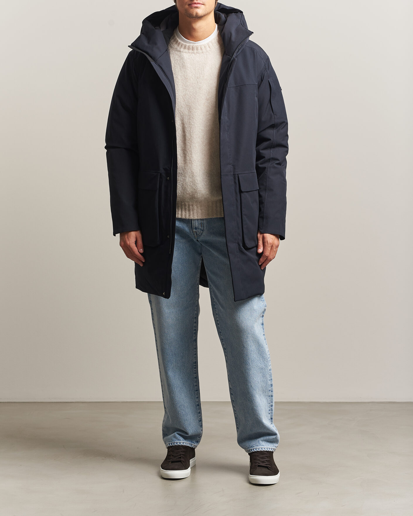 Homme | Manteaux Et Vestes | Scandinavian Edition | Guard II Padded Parka Midnight Blue