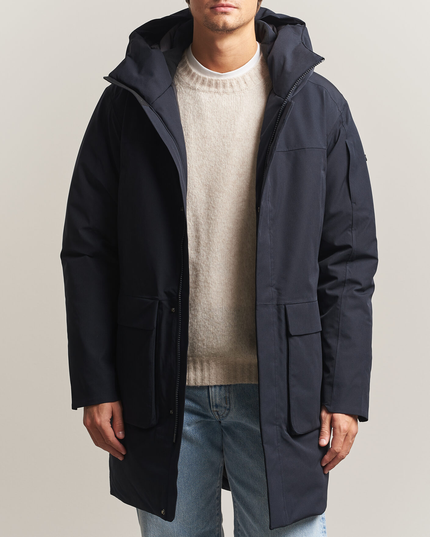 Homme | Manteaux Et Vestes | Scandinavian Edition | Guard II Padded Parka Midnight Blue