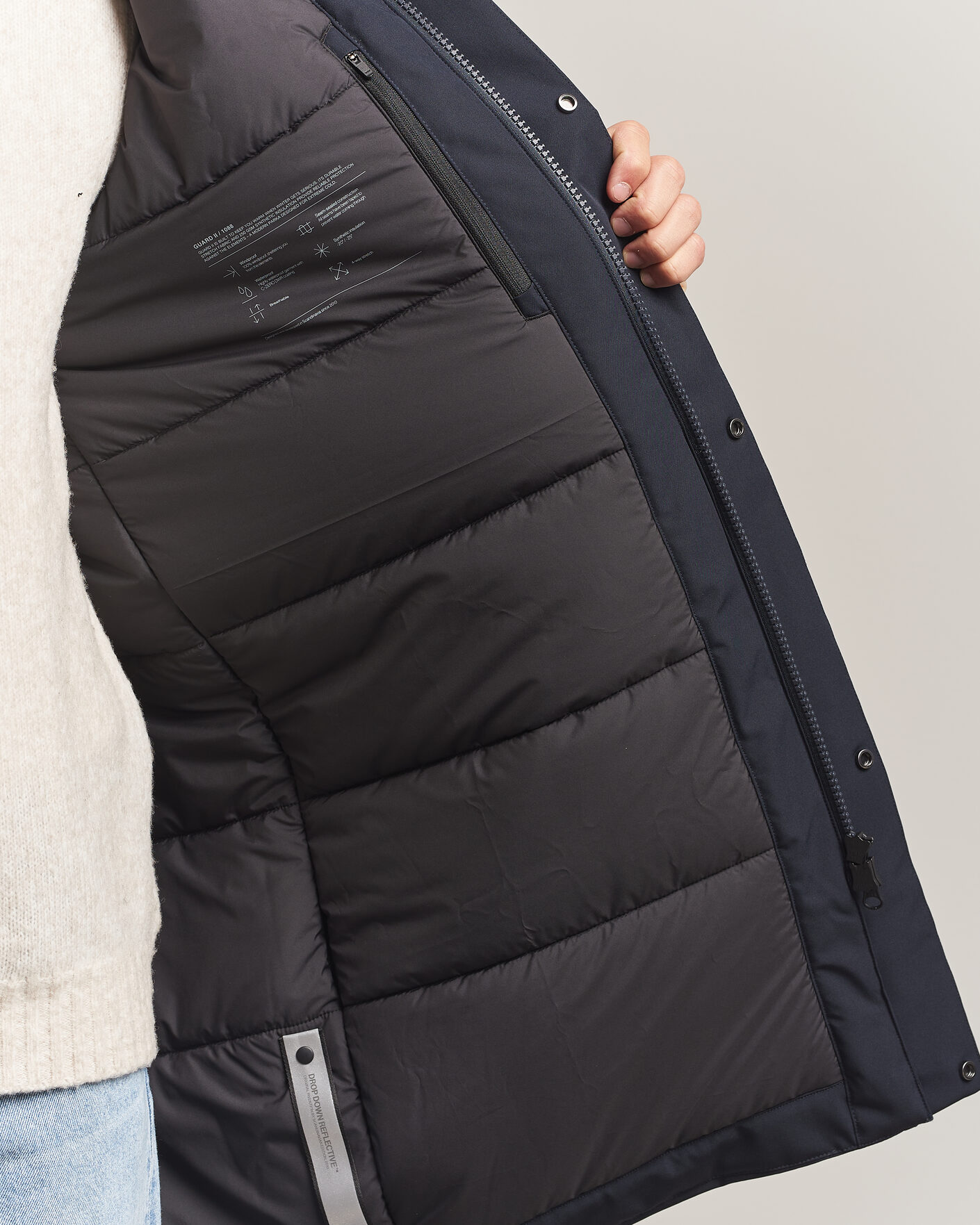 Homme | Manteaux Et Vestes | Scandinavian Edition | Guard II Padded Parka Midnight Blue