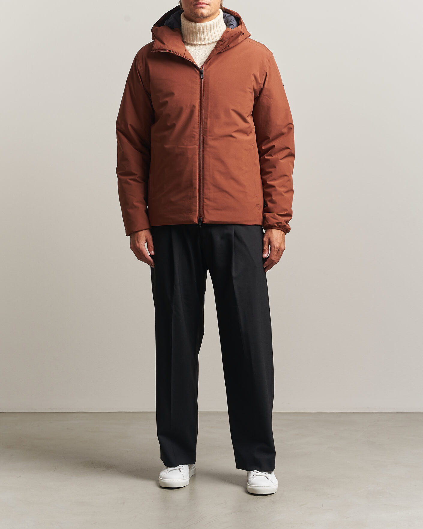 Homme | Manteaux Et Vestes | Scandinavian Edition | Nimbus Padded Hood Jacket Red Clay