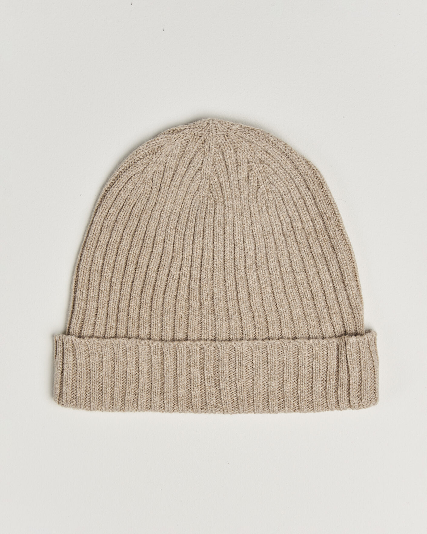 Homme | Bonnets | Stenströms | Brushed Merino Beanie Beige