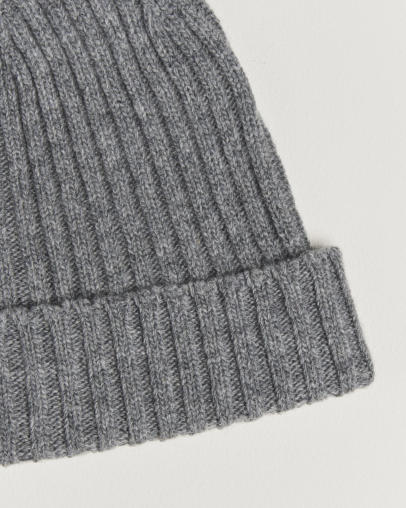 Homme | Bonnets | Stenströms | Brushed Merino Beanie Grey