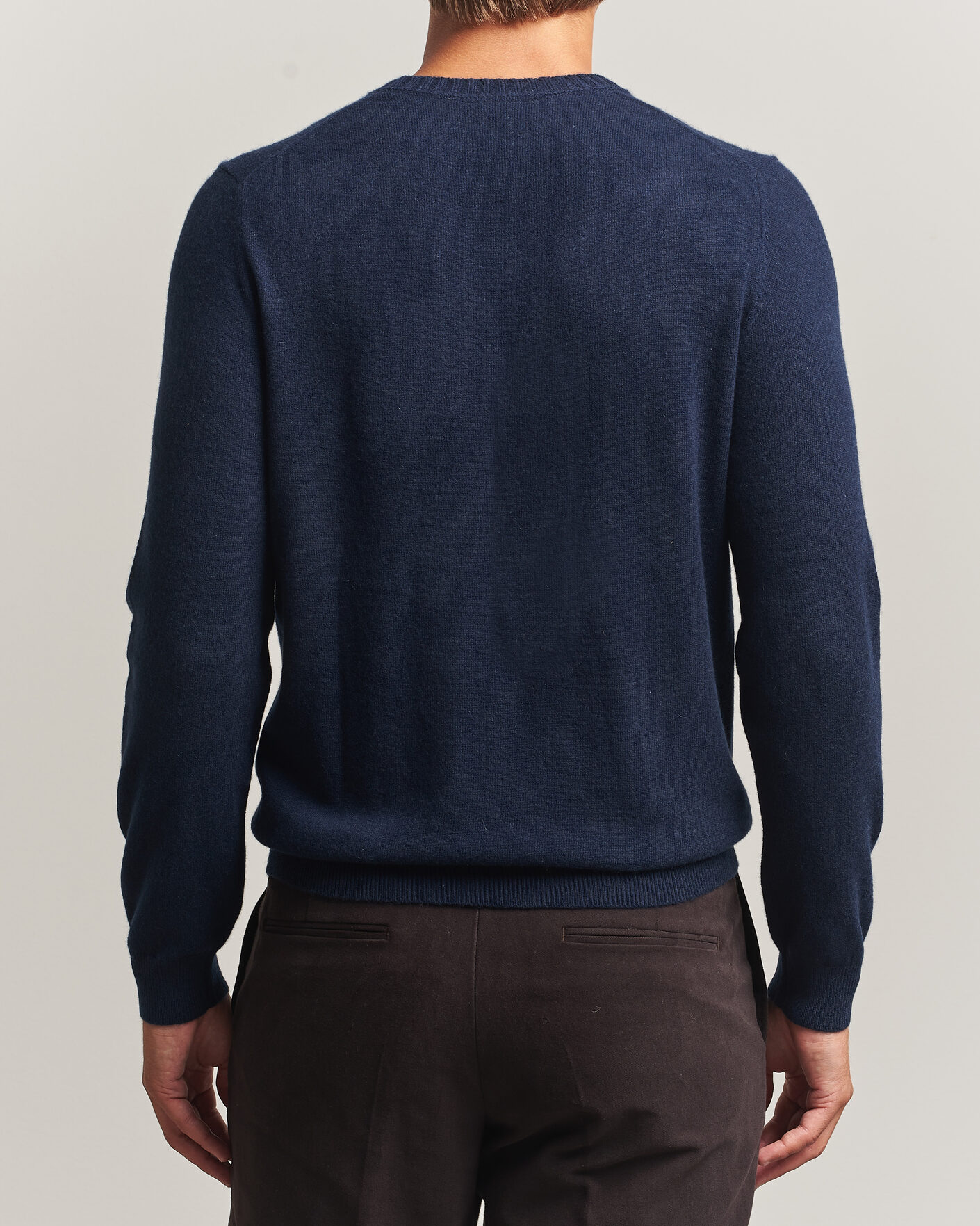 Homme | Pulls Et Tricots | Stenströms | Cashmere Crewneck Navy
