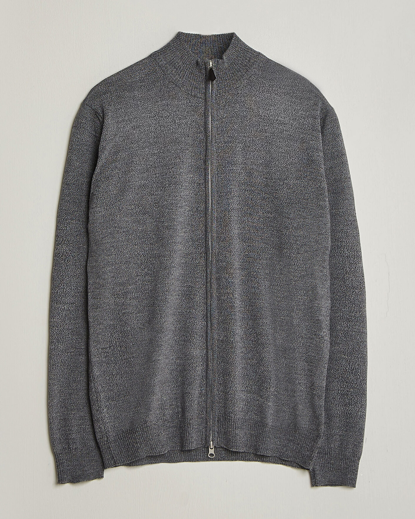 Homme | Pulls Et Tricots | Stenströms | Merino Full Zip Grey