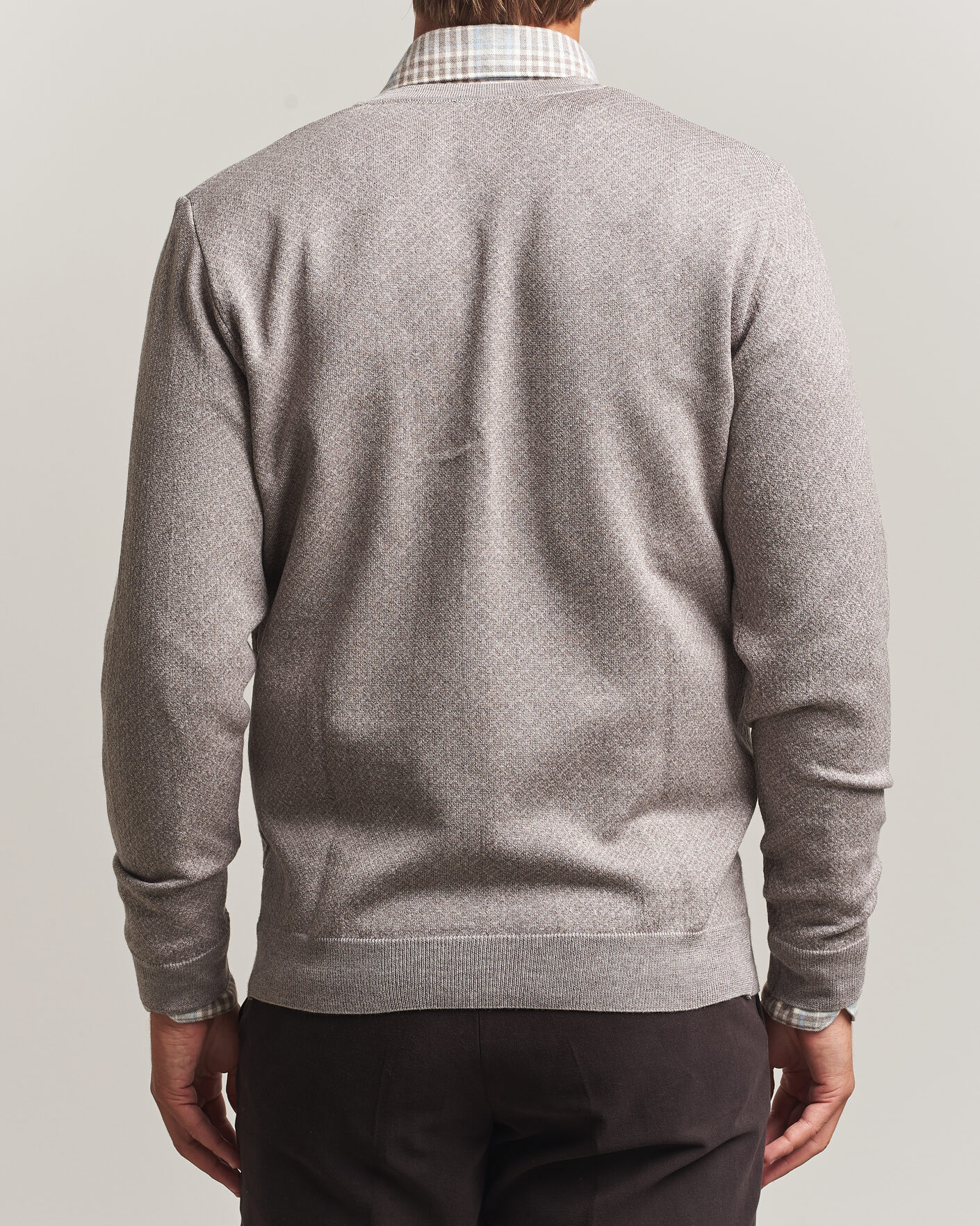 Homme | Pulls Et Tricots | Stenströms | Merino Jaquard Cardigan Beige