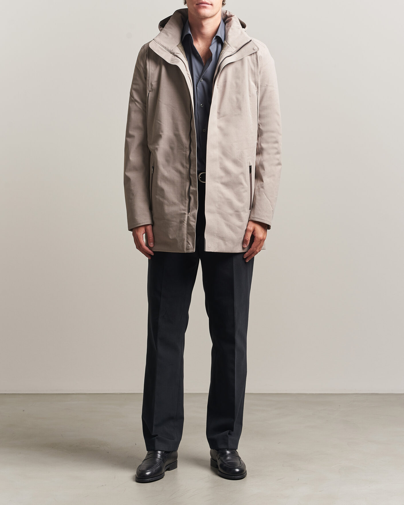 Homme | Manteaux Et Vestes | UBR | Regulator Herringbone Parka Drift Wood