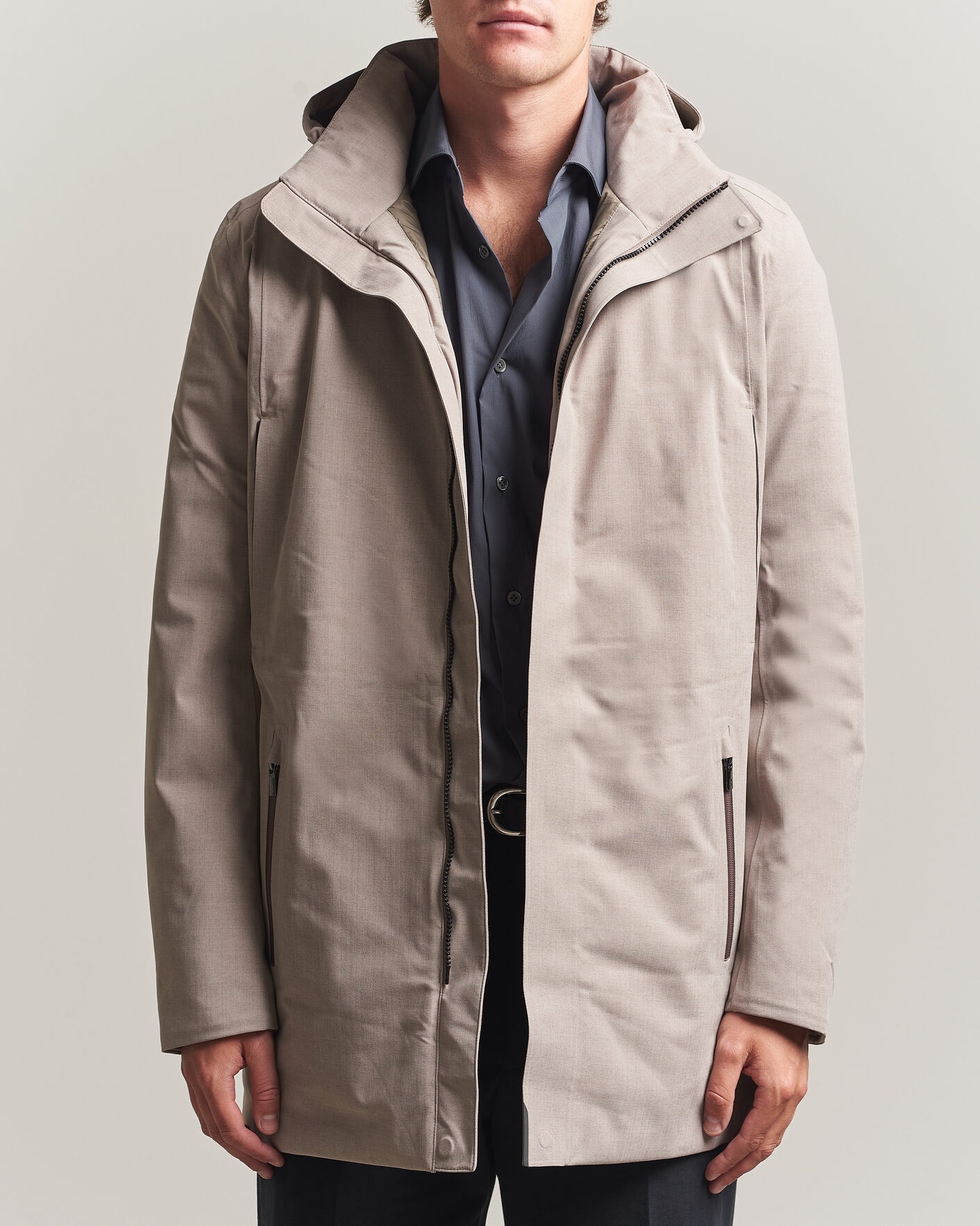 Homme | Manteaux Et Vestes | UBR | Regulator Herringbone Parka Drift Wood