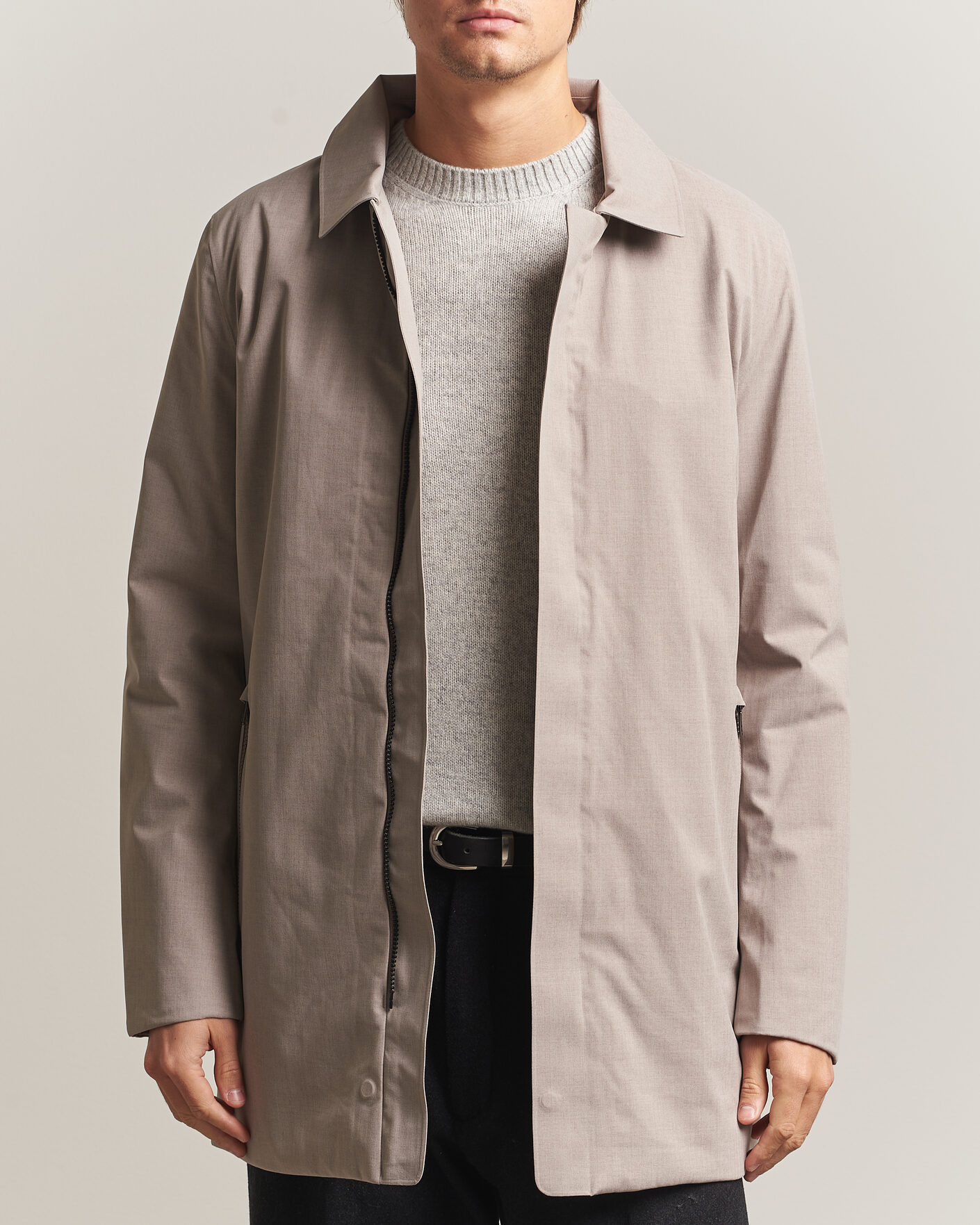 Homme | Manteaux Et Vestes | UBR | Regulator Herringbone Coat Drift Wood