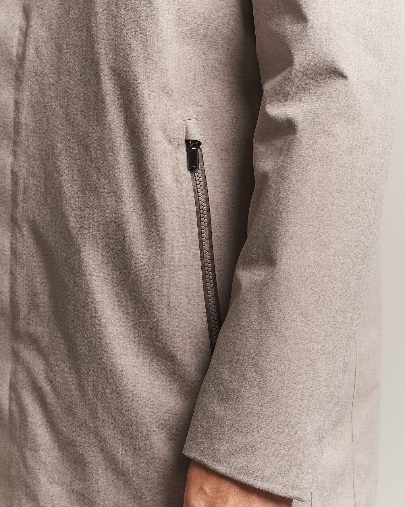 Homme | Manteaux Et Vestes | UBR | Regulator Herringbone Coat Drift Wood