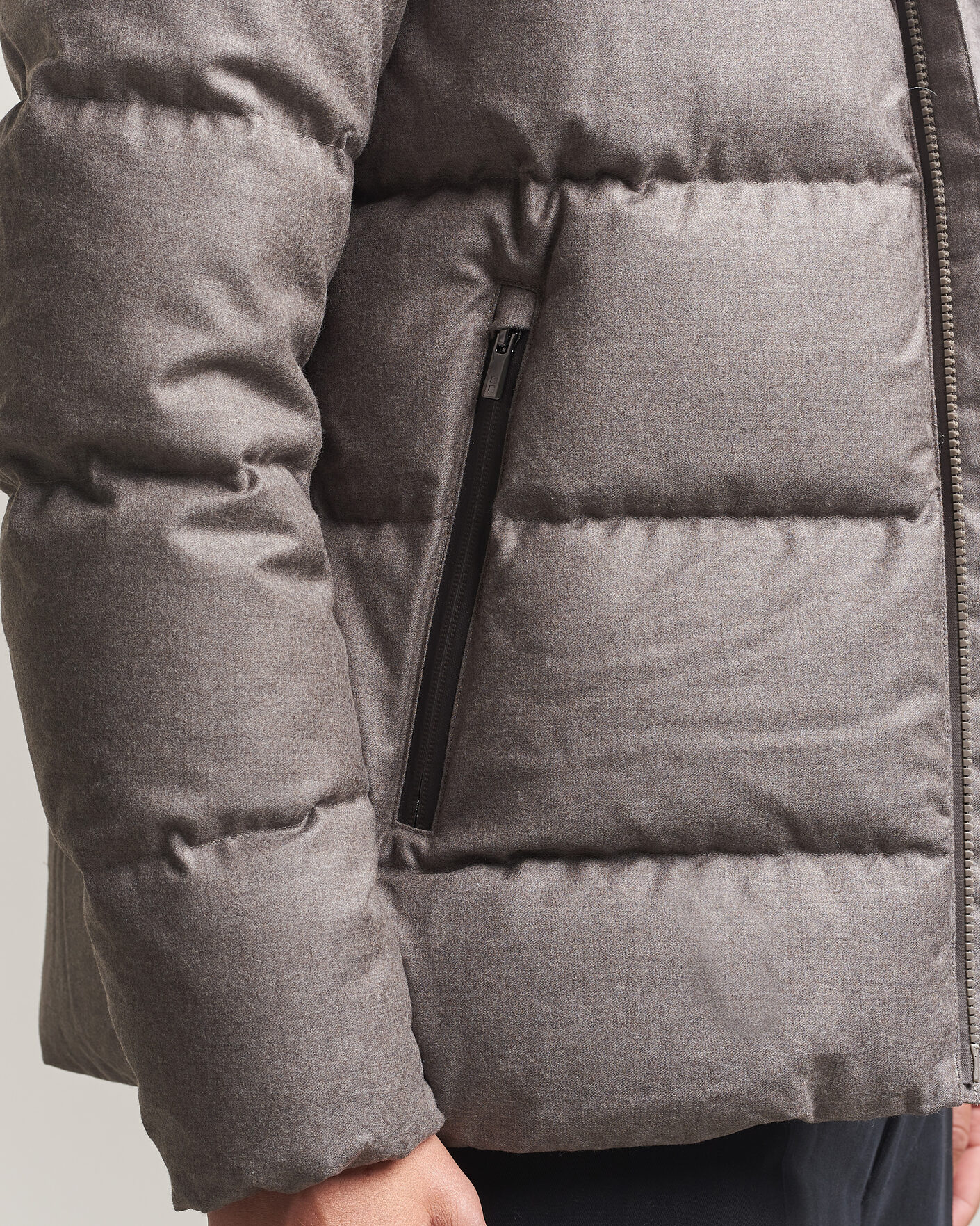 Homme | Manteaux Et Vestes | UBR | Concord Jacket Savile Grey Melange Wool