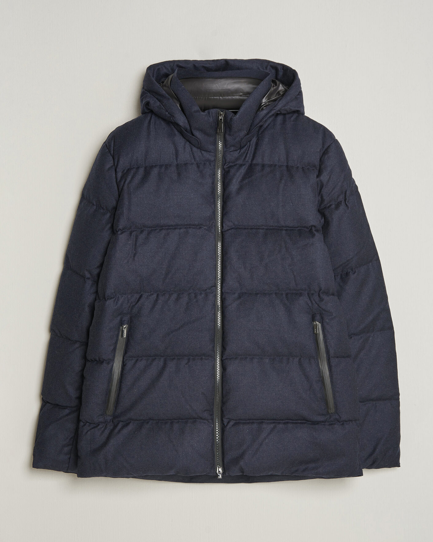 Homme | Manteaux Et Vestes | UBR | Concord Jacket Savile Navy Melange Wool