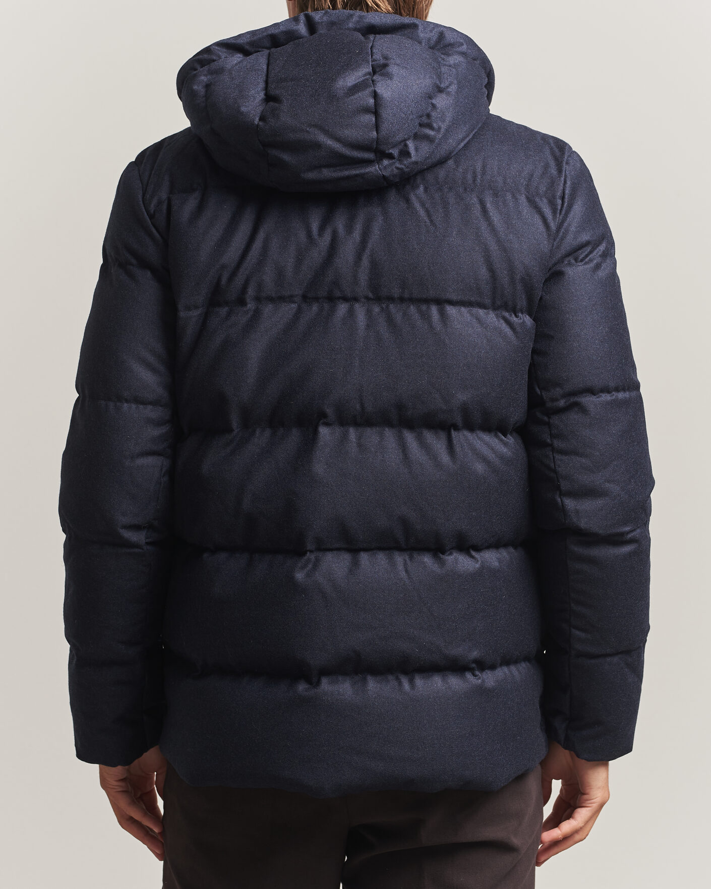 Homme | Manteaux Et Vestes | UBR | Concord Jacket Savile Navy Melange Wool