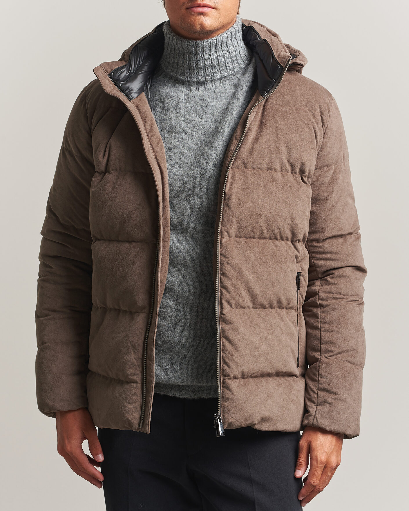Homme | Manteaux Et Vestes | UBR | Concord Jacket Savile Neo Suede Sand