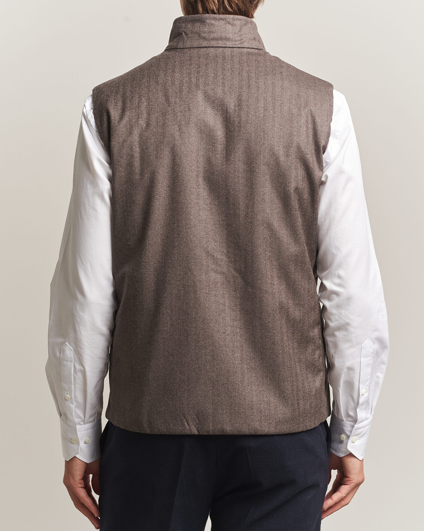 Homme | Gilets | UBR | Raptor Lightweight Vest Savile Brown Herringbone