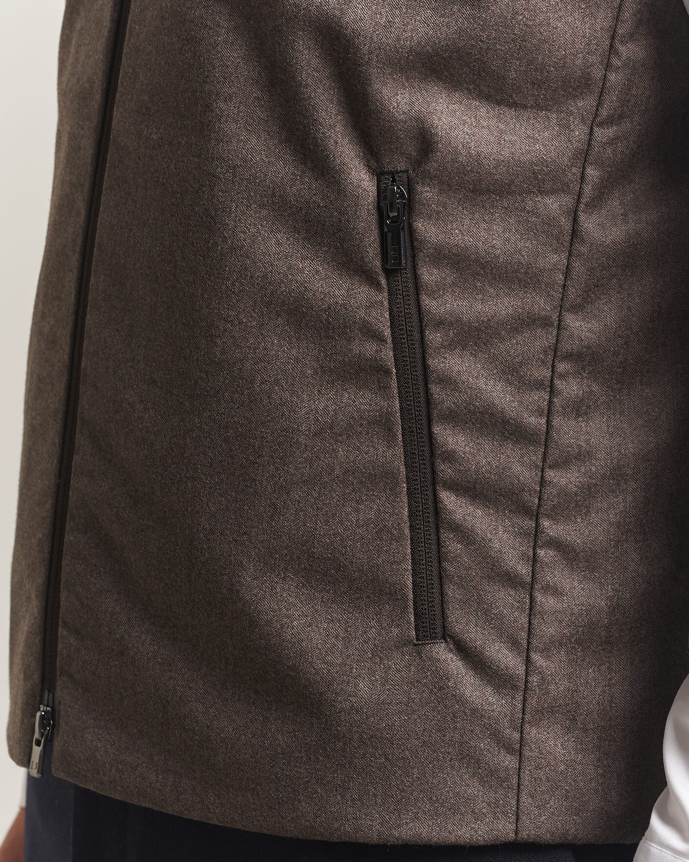 Homme | Gilets | UBR | Raptor Lightweight Vest Savile Brown Herringbone