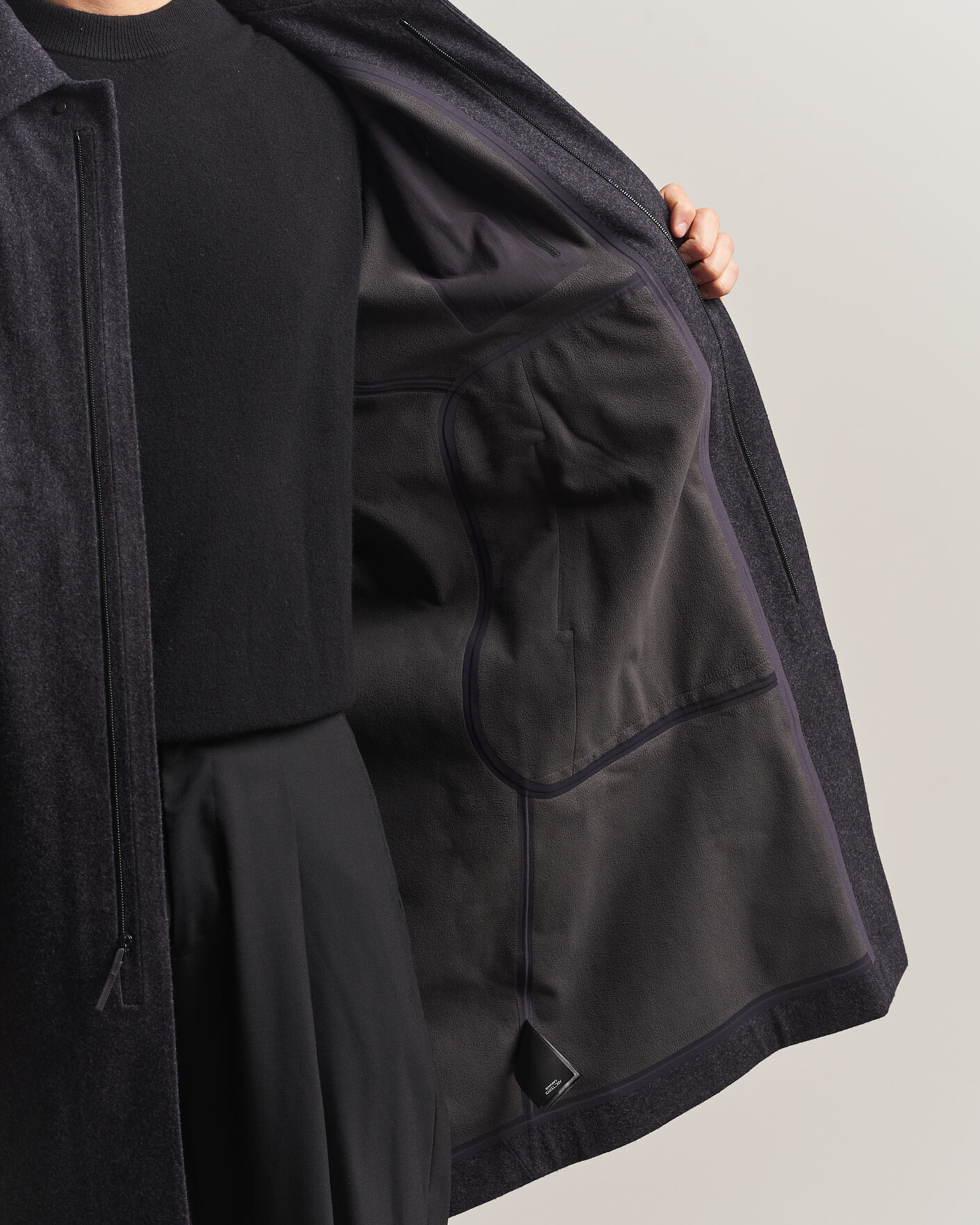 Homme | Manteaux Et Vestes | Arc'teryx Veilance | Alar Wool Coat Black