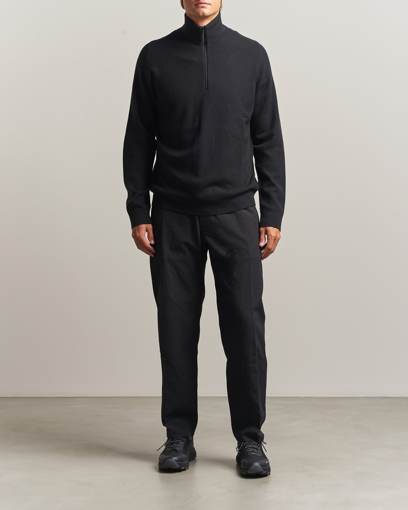 Homme | Pulls Et Tricots | Arc'teryx Veilance | Conic Wool Half-Zip Black