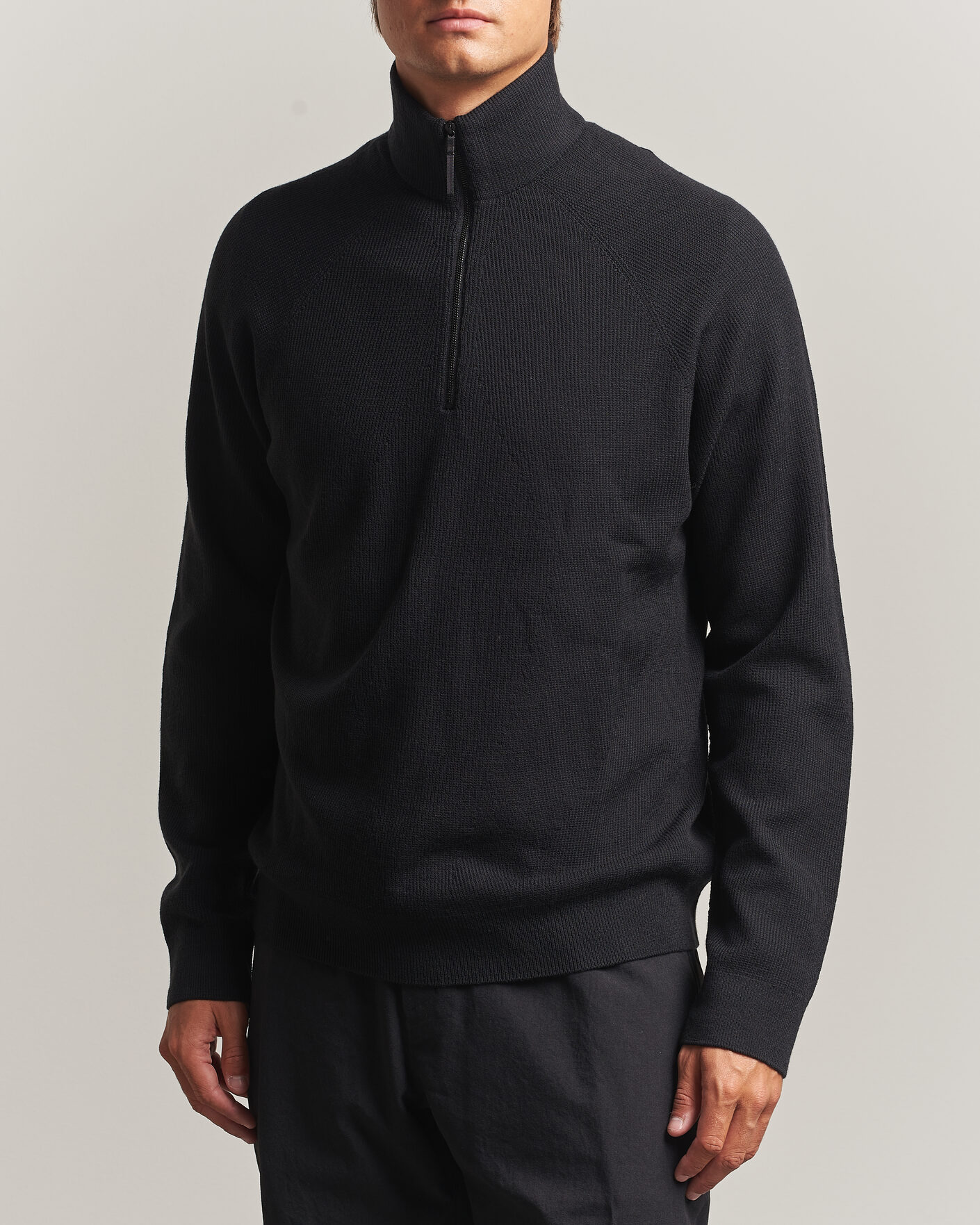 Homme | Pulls Et Tricots | Arc'teryx Veilance | Conic Wool Half-Zip Black