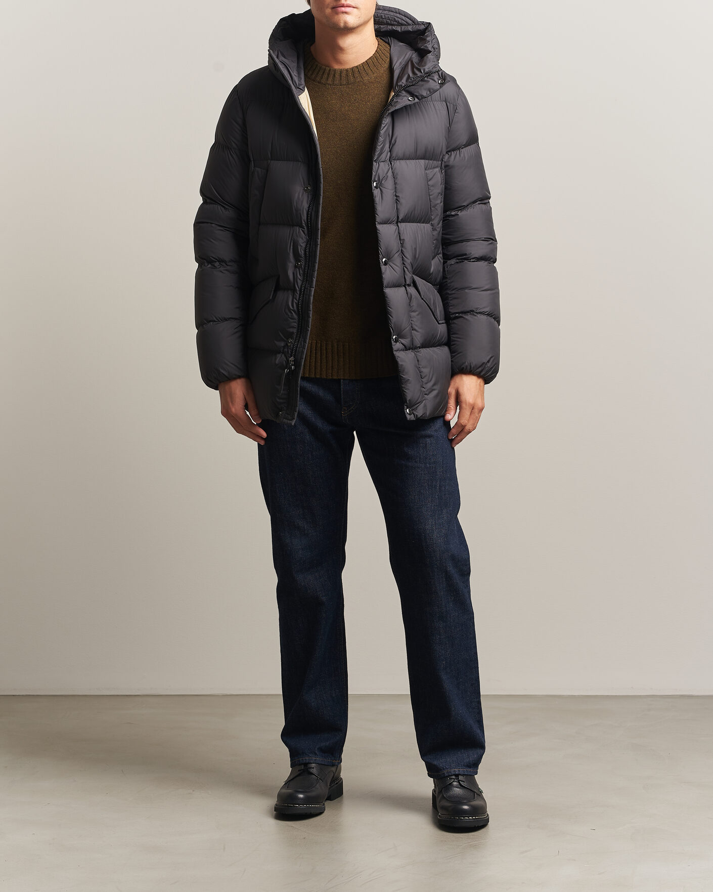 Homme | Manteaux Et Vestes | Woolrich | Cloud Davis Parka Black