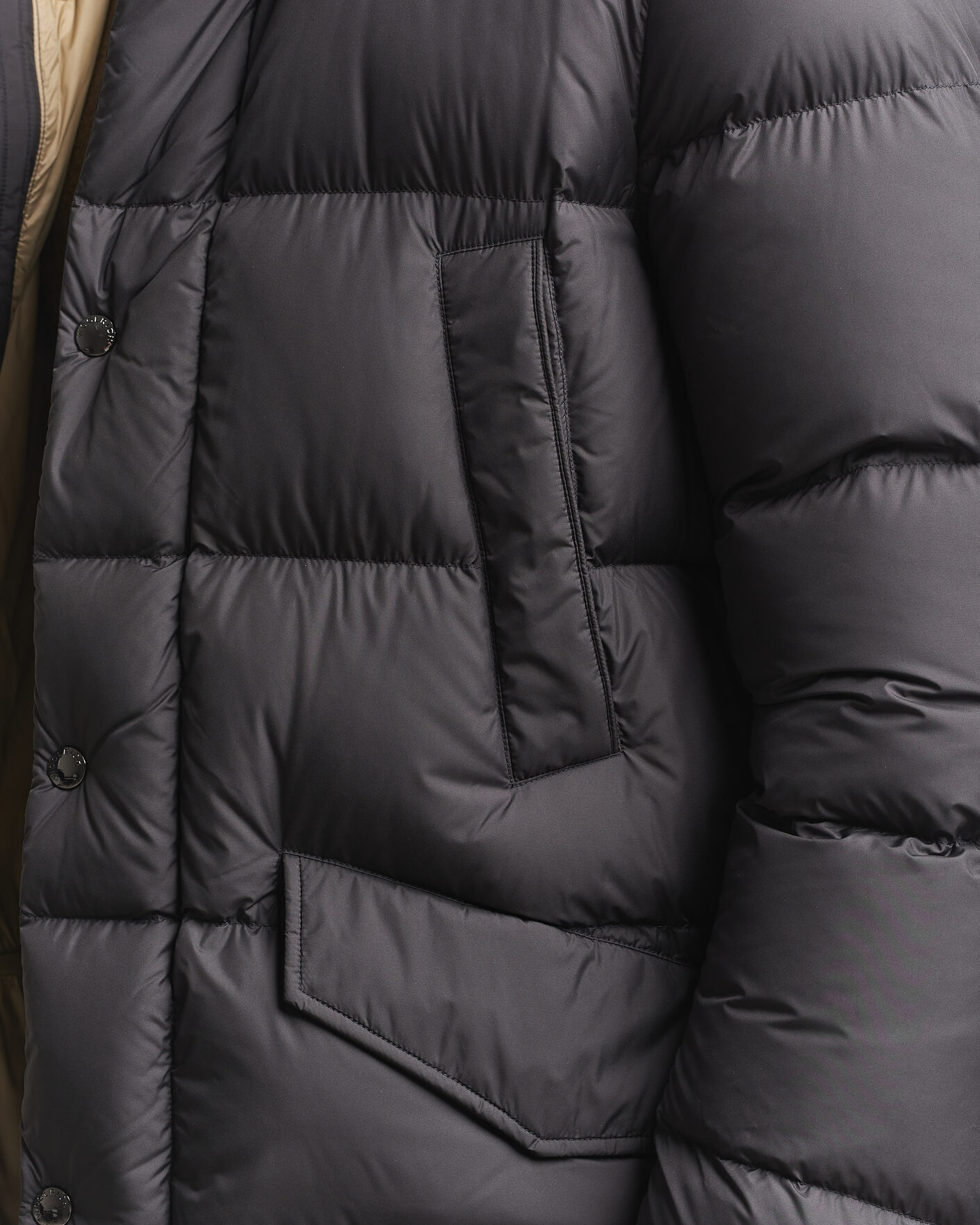 Homme | Manteaux Et Vestes | Woolrich | Cloud Davis Parka Black