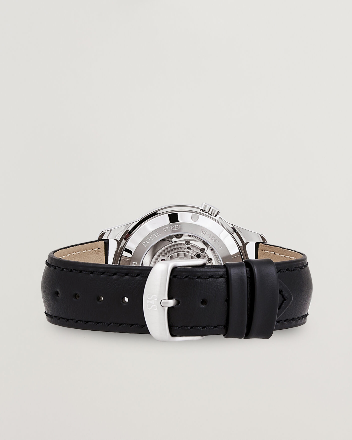 Homme | Sjöö Sandström Royal Steel 41mm Black Calf | Sjöö Sandström | Royal Steel 41mm Black Calf