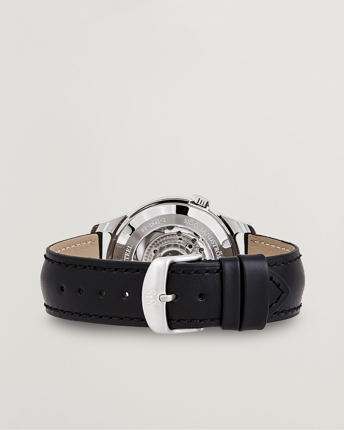 Homme | Sjöö Sandström Royal Steel 41mm Black Calf Blue Dial | Sjöö Sandström | Royal Steel 41mm Black Calf Blue Dial
