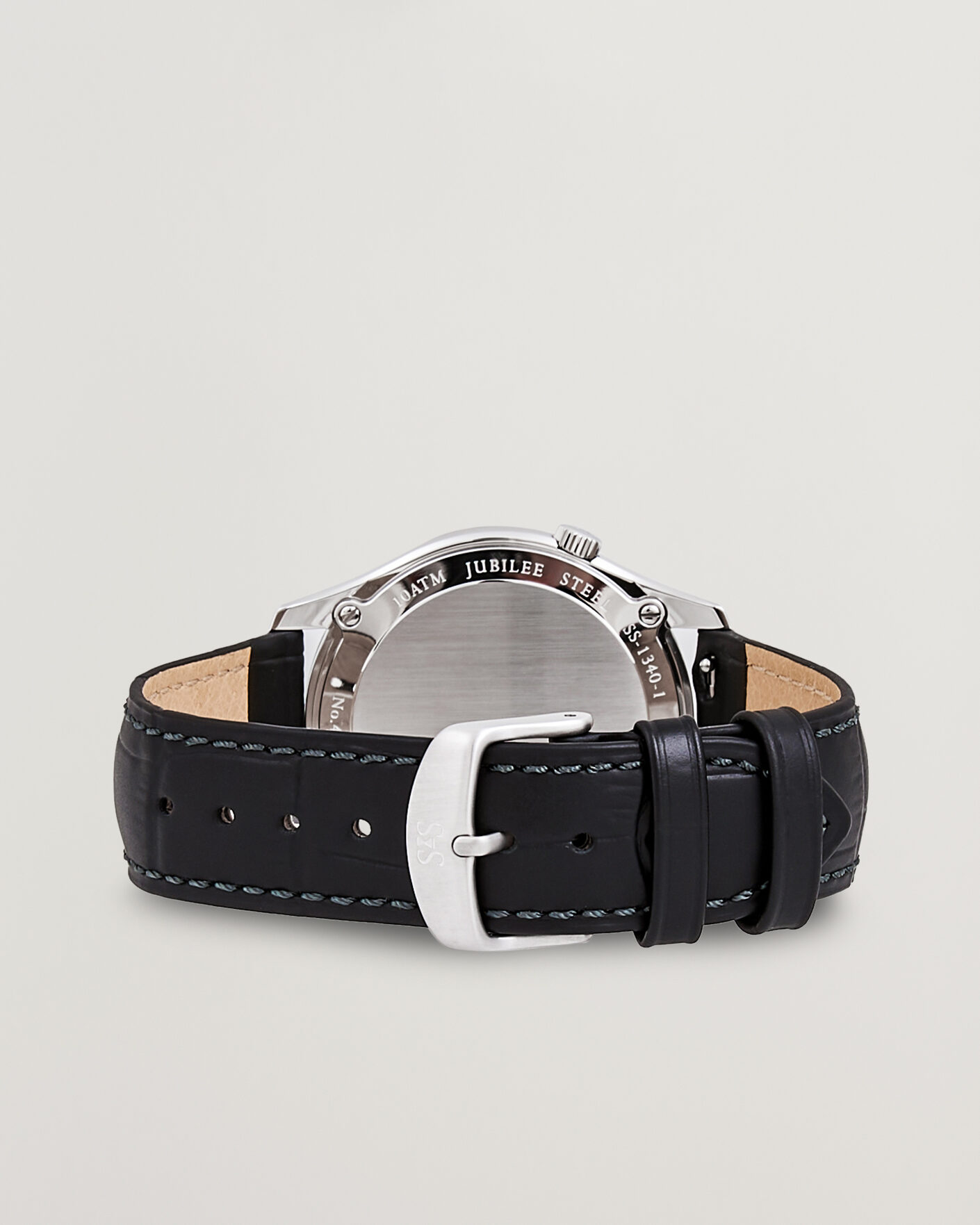 Homme | Sjöö Sandström Jubilee Steel Quartz 40mm Black Calf Blue Dial | Sjöö Sandström | Jubilee Steel Quartz 40mm Black Calf Blue Dial