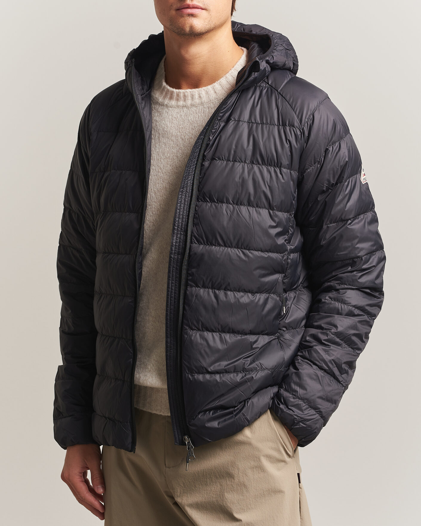 Homme | Manteaux Et Vestes | Pyrenex | Guzet Hooded Down Jacket Black