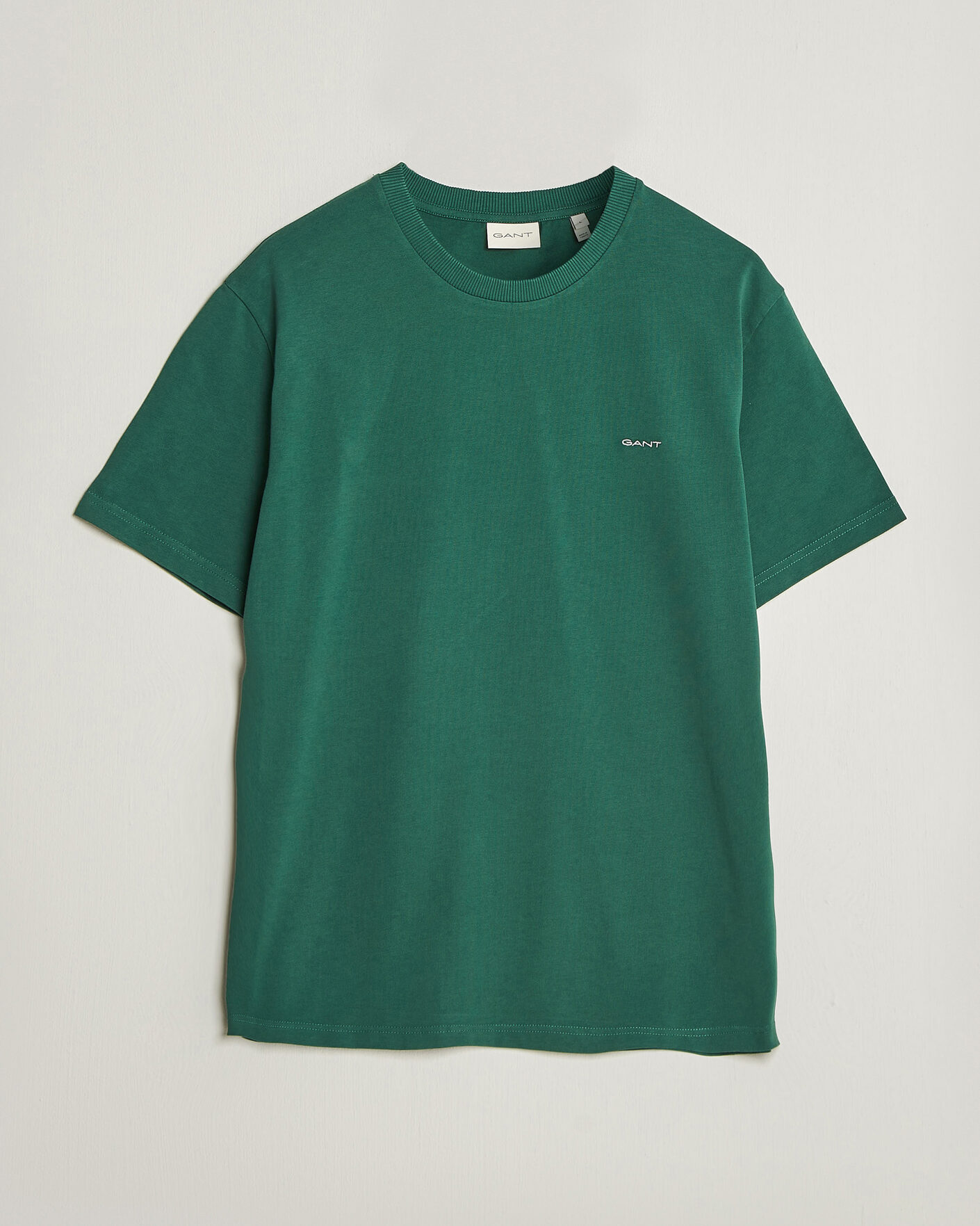 Homme | T-shirts | Gant | Tournament Crew Neck T-Shirt Green
