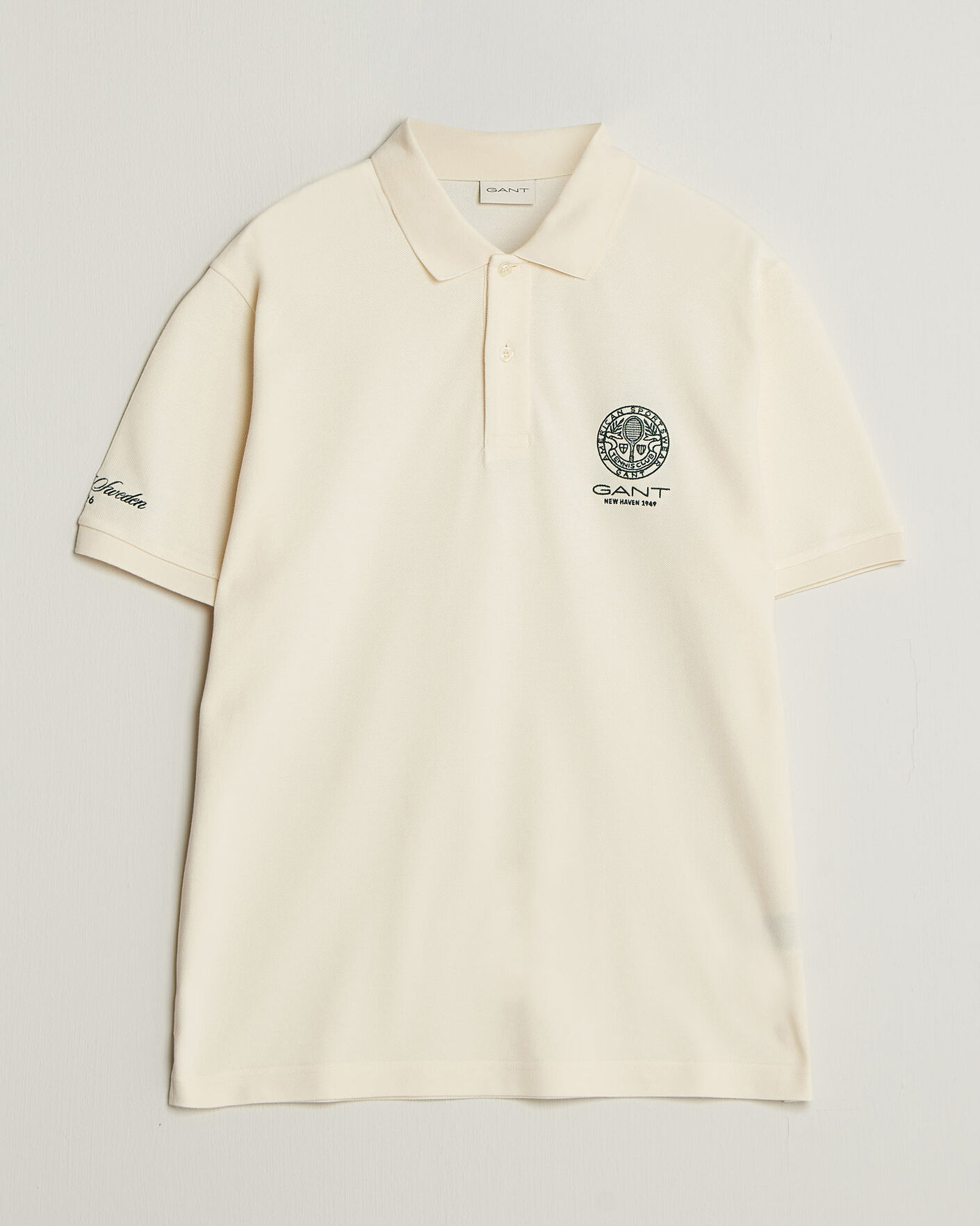 Homme | Polos | Gant | Tournament Pique Cream