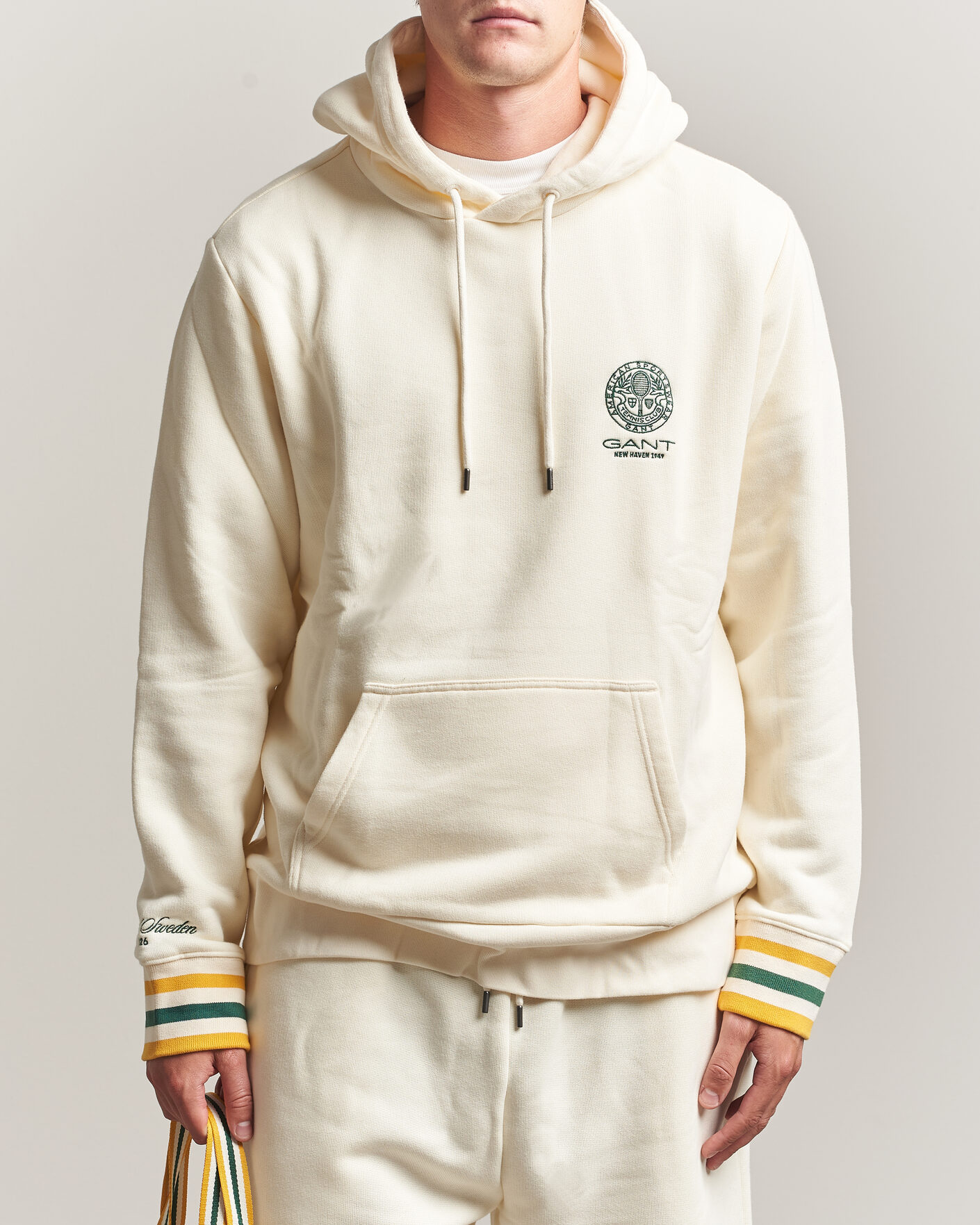 Homme | Pulls Et Tricots | Gant | Tournament Hoodie Cream
