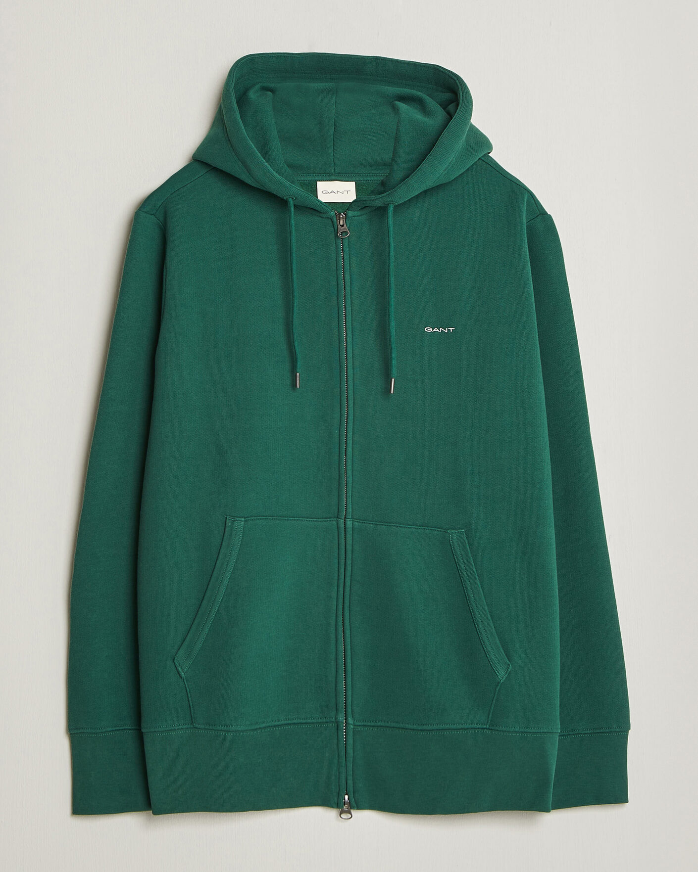 Homme | Pulls Et Tricots | Gant | Tournament Full Zip Hoodie Green