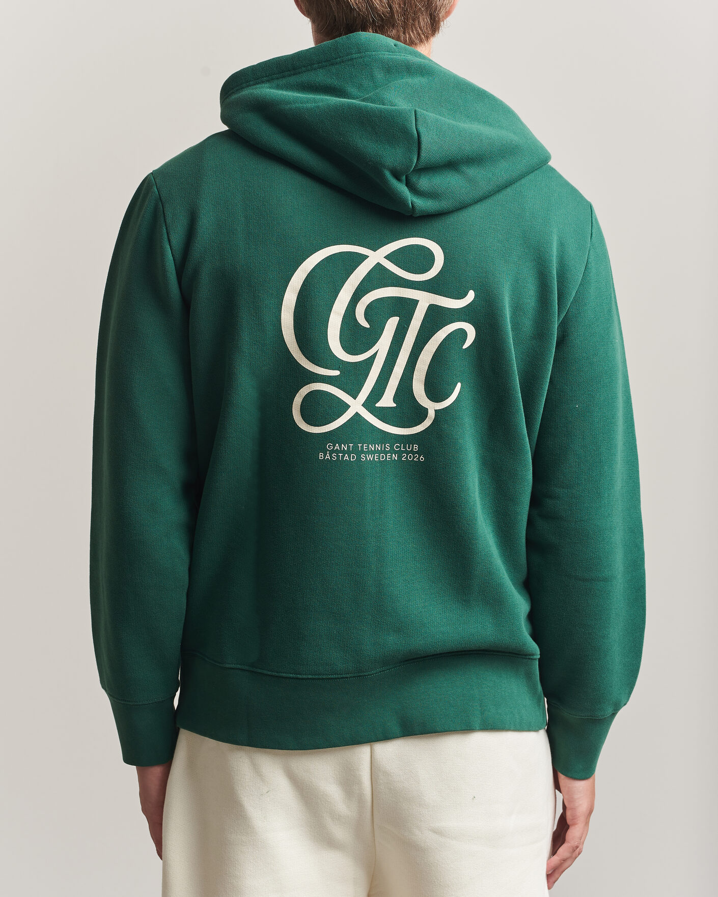 Homme | Pulls Et Tricots | Gant | Tournament Full Zip Hoodie Green
