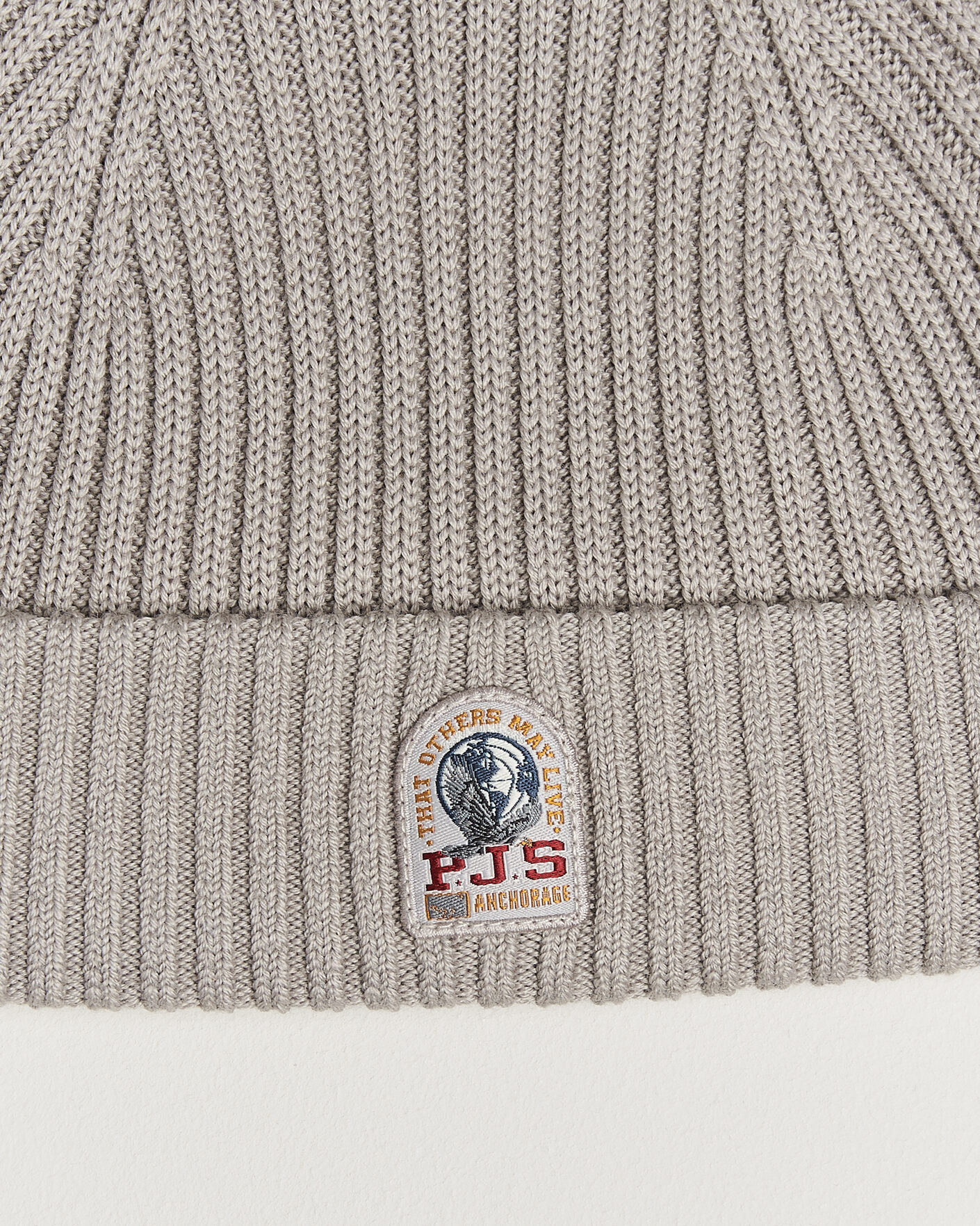 Homme | Bonnets | Parajumpers | Matio Ribbed Hat Mid Grey