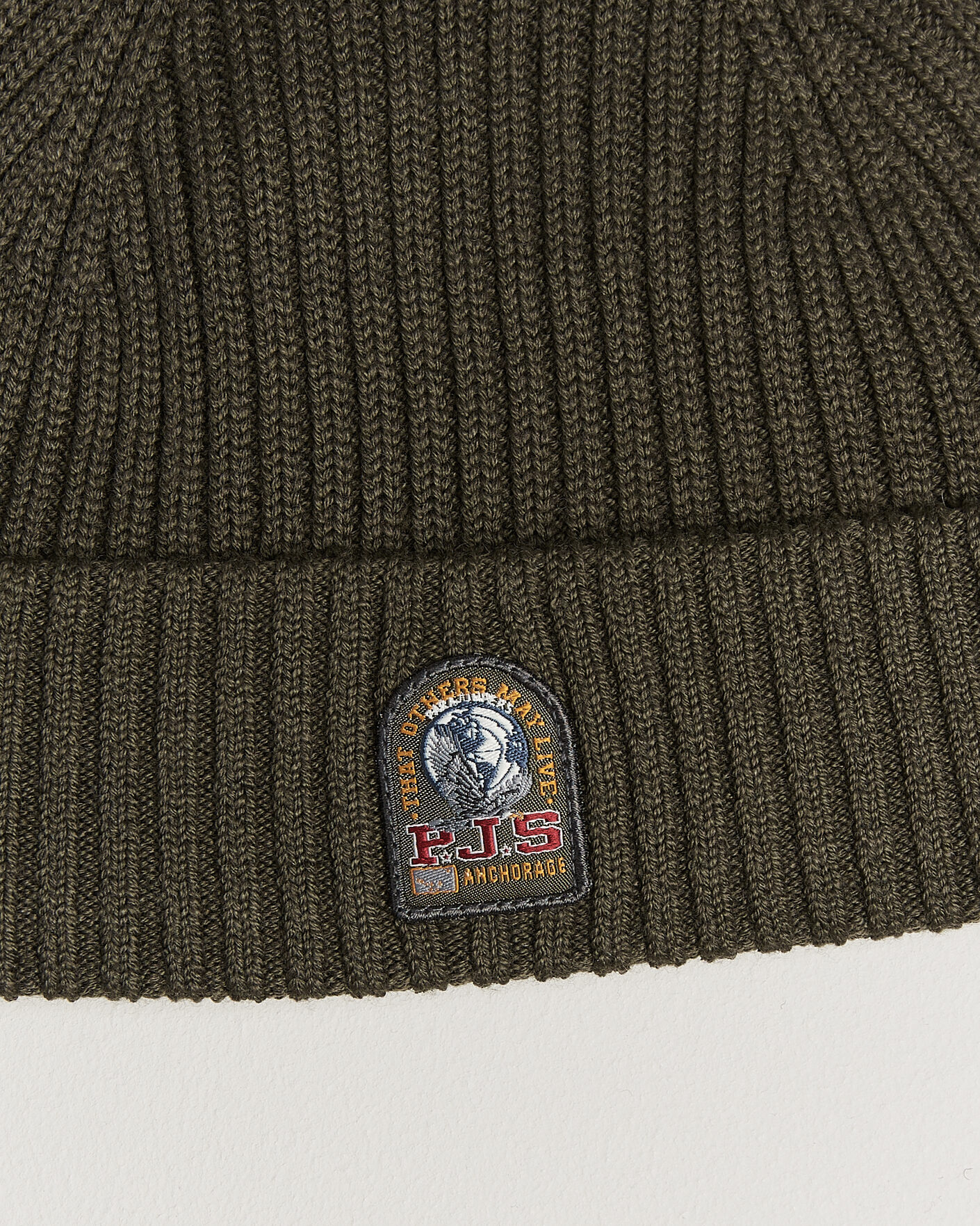 Homme | Bonnets | Parajumpers | Matio Ribbed Hat Taggia Olive